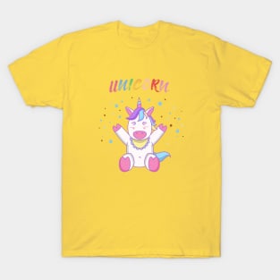 Unicorn Happy Lover T-Shirt